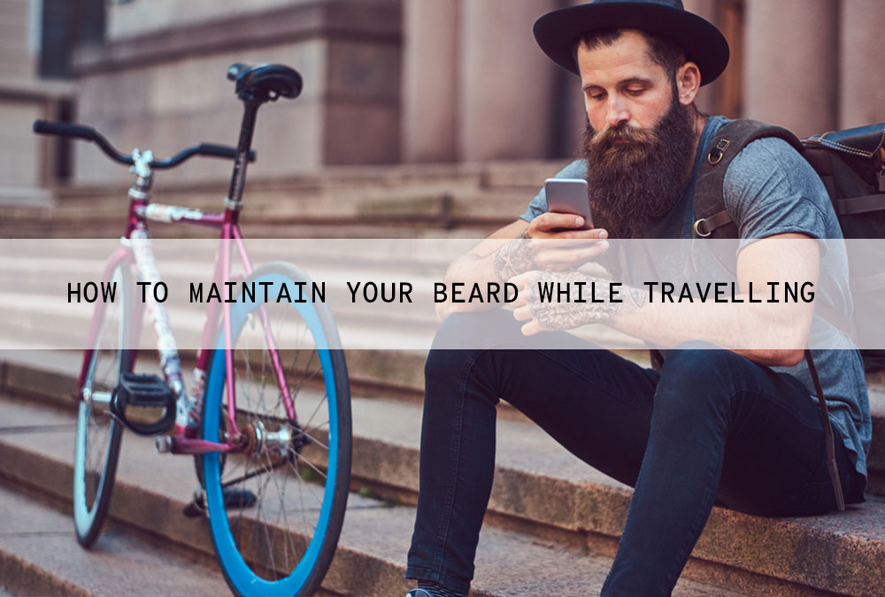 Bearded Man Traveling