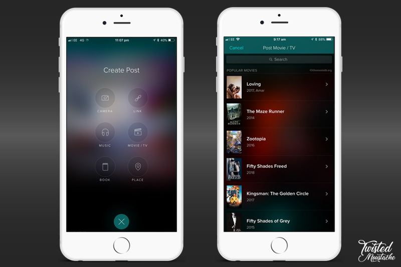 Vero App - Sharing Media