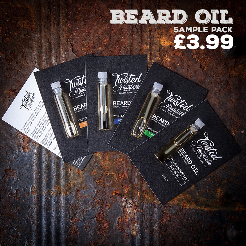 Sample Beard Oil Pack