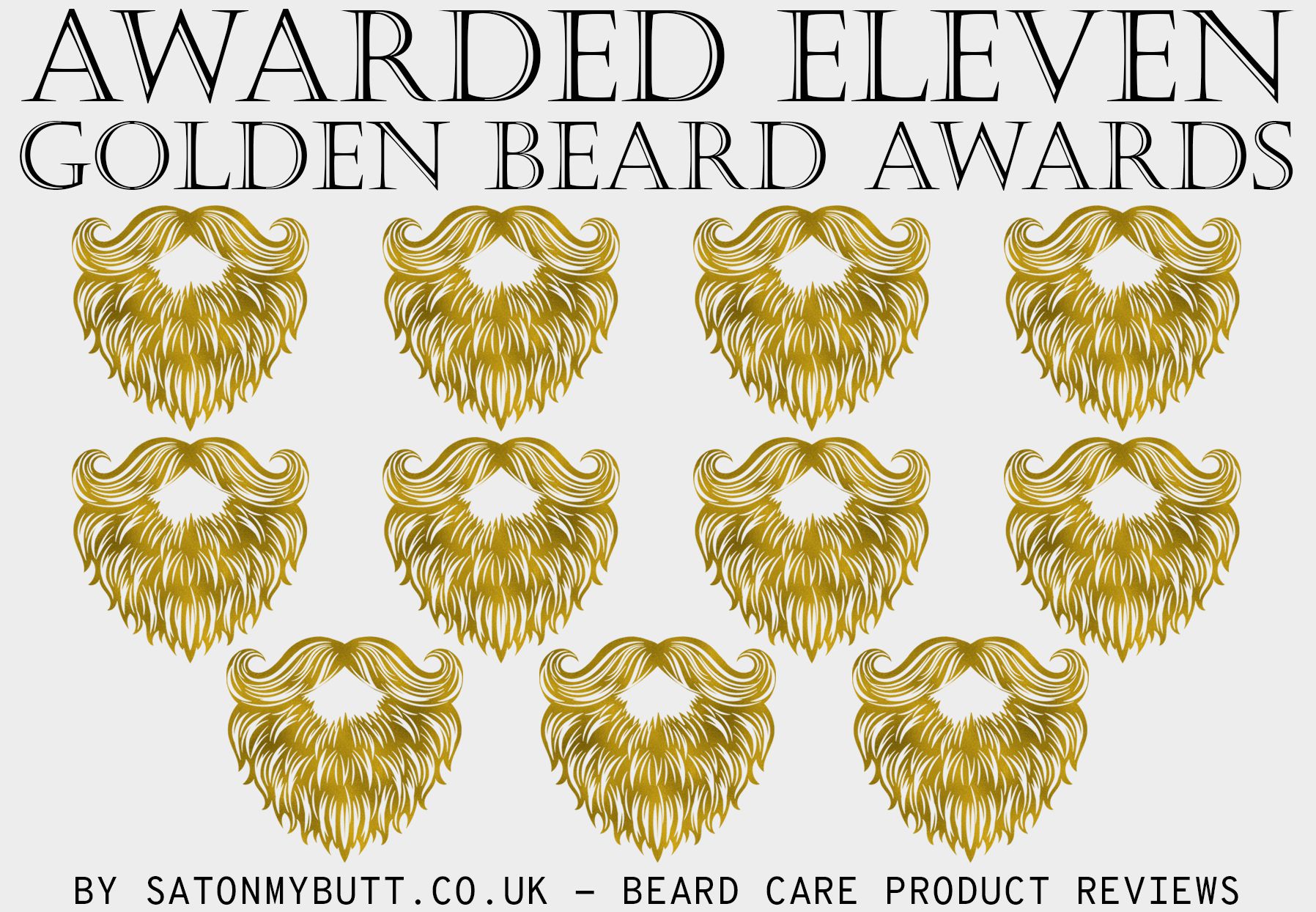 Award Winning Beard Oil - Sat On My Butt