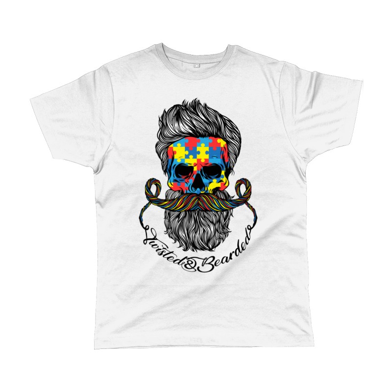 Twisted & Bearded Autism Edition Tee