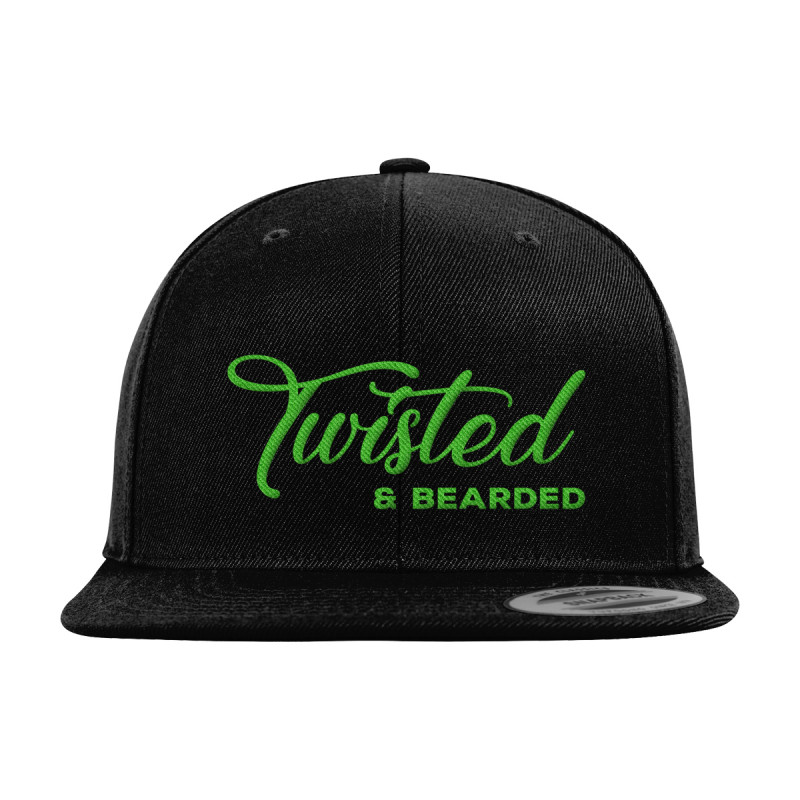 Twisted Bearded Mental Health Snapback Cap