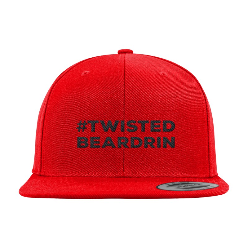 Twisted Beardrin Snapback Cap
