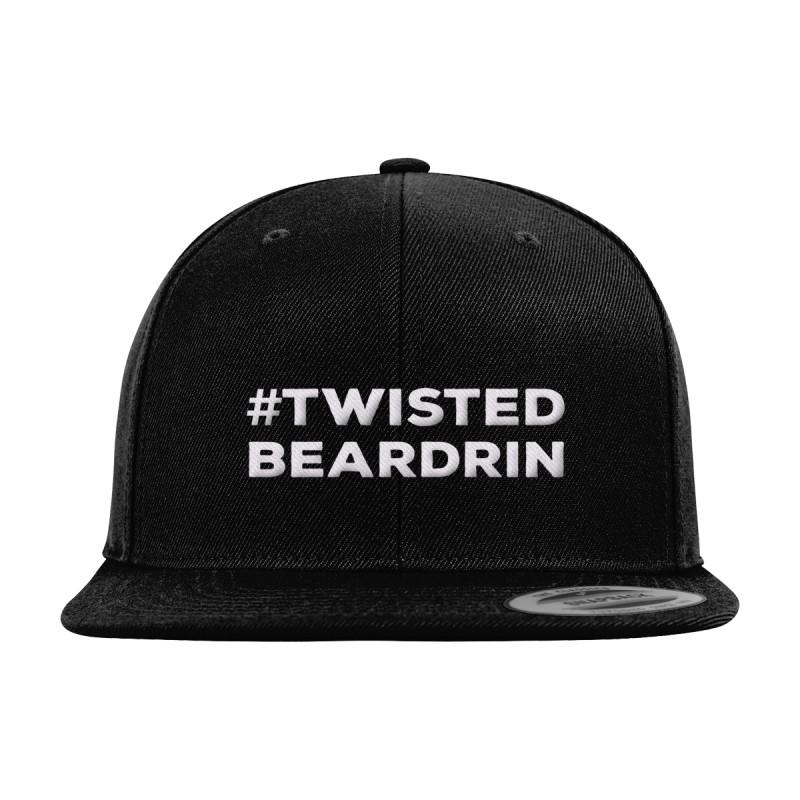 Twisted Beardrin Snapback Cap