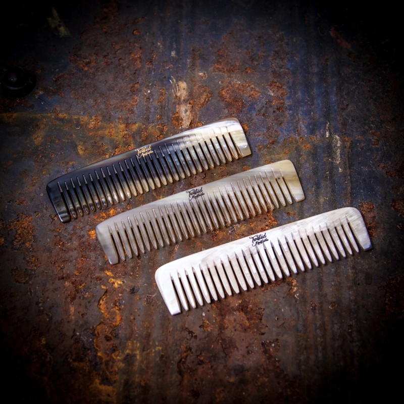 Ox Horn Small Beard & Stache Comb