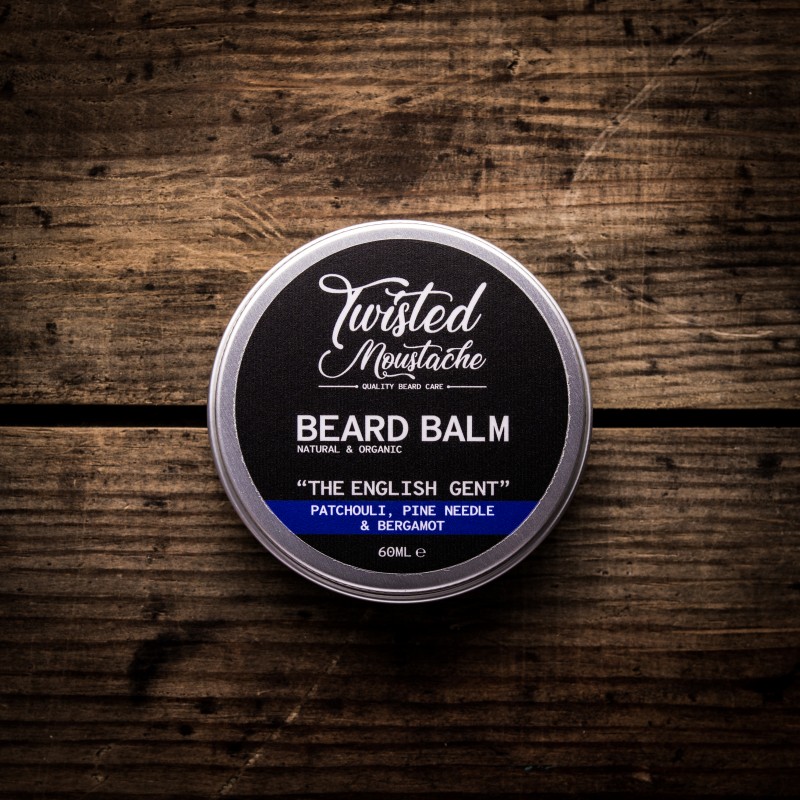 The English Gent Beard Balm Patchouli, Pine Needle & Bergamot