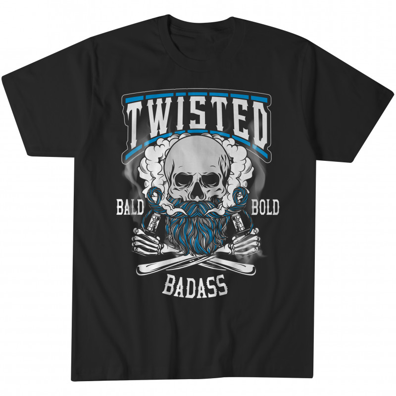 Twisted Bald Bold Badass Tee