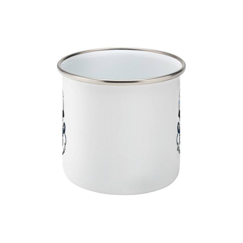 Twisted & Bearded Alzheimers Enamel Mug