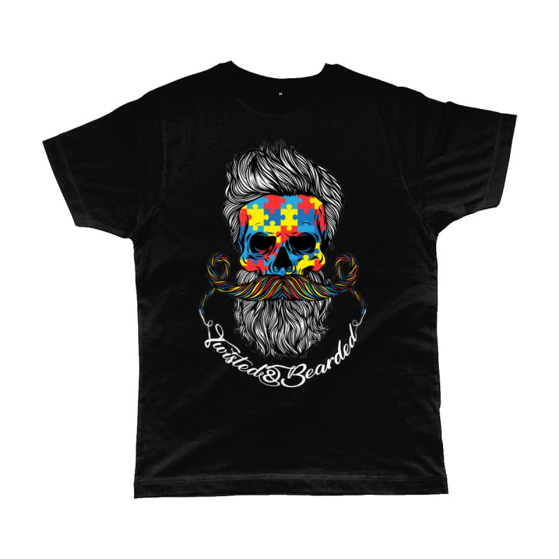 Twisted & Bearded Autism Edition Tee