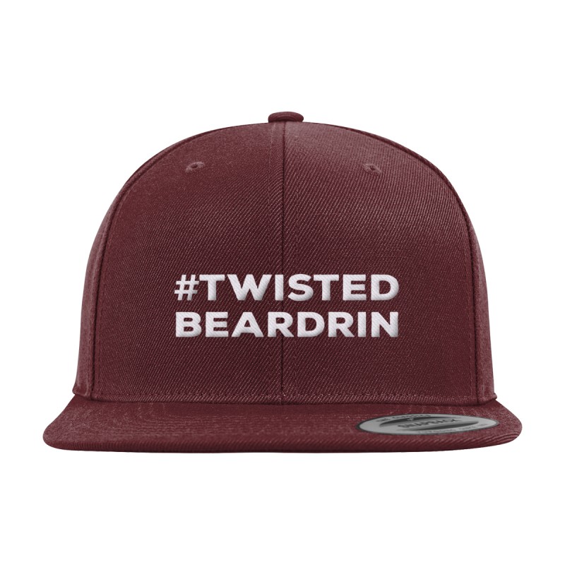 Twisted Beardrin Snapback Cap