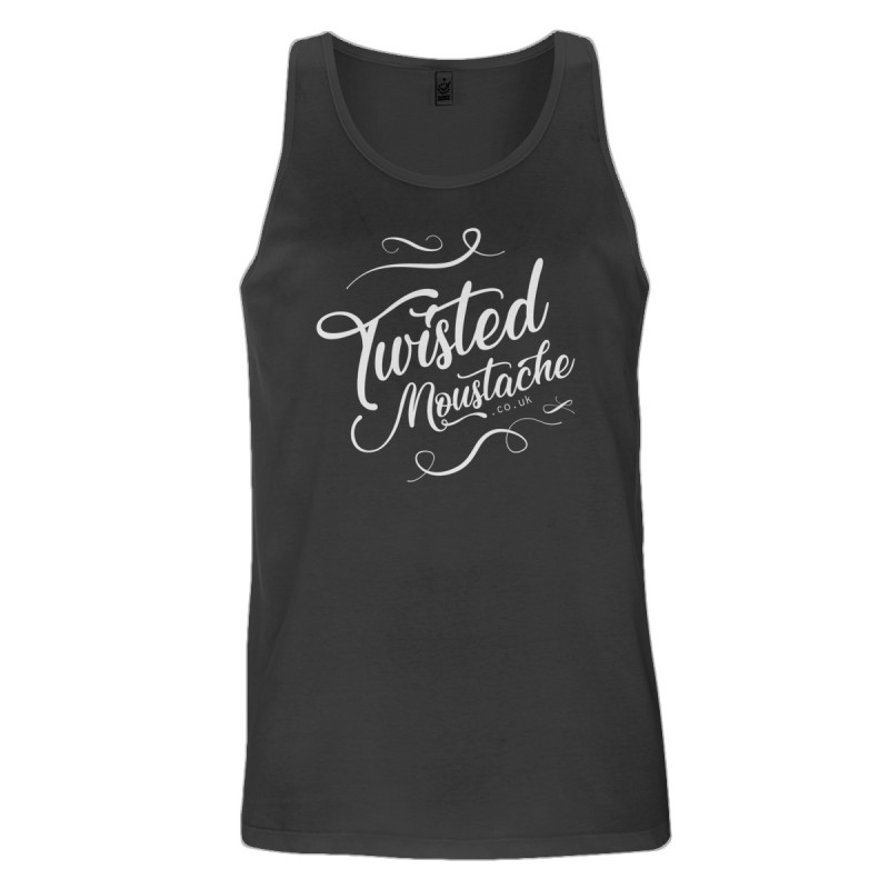 Twisted Moustache Large Logo Vest