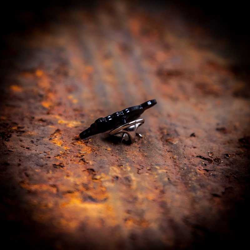 Twisted Moustache Enamel Pin